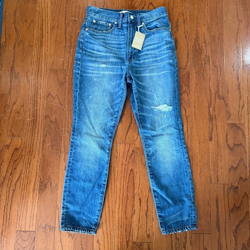 Madewell Rigid Skinny Blue Jeans